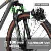 A27312 Mountain Bike 27.5 Inch Wheels, 21-Speed Mens Womens Trail Commuter City Mountain Bike
