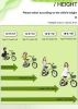 FKZNPJ 18 inch sporty kids bike with training wheels and stand Adjustable saddle Suitable for boys and girls aged 5-10 years tall Height 39-49 inches