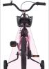 FKZNPJ 16 inch sporty kids bike with training wheels and stand Adjustable saddle Suitable for boys and girls aged 4-8 years tall Height 41-46 inches A