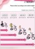 FKZNPJ 16 inch sporty kids bike with training wheels and stand Adjustable saddle Suitable for boys and girls aged 4-8 years tall Height 41-46 inches A
